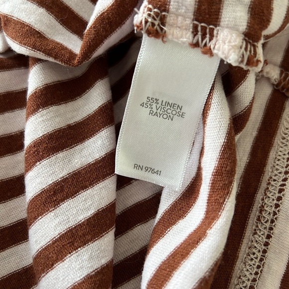 J Jill Striped T-Shirt XL - Picture 3 of 4